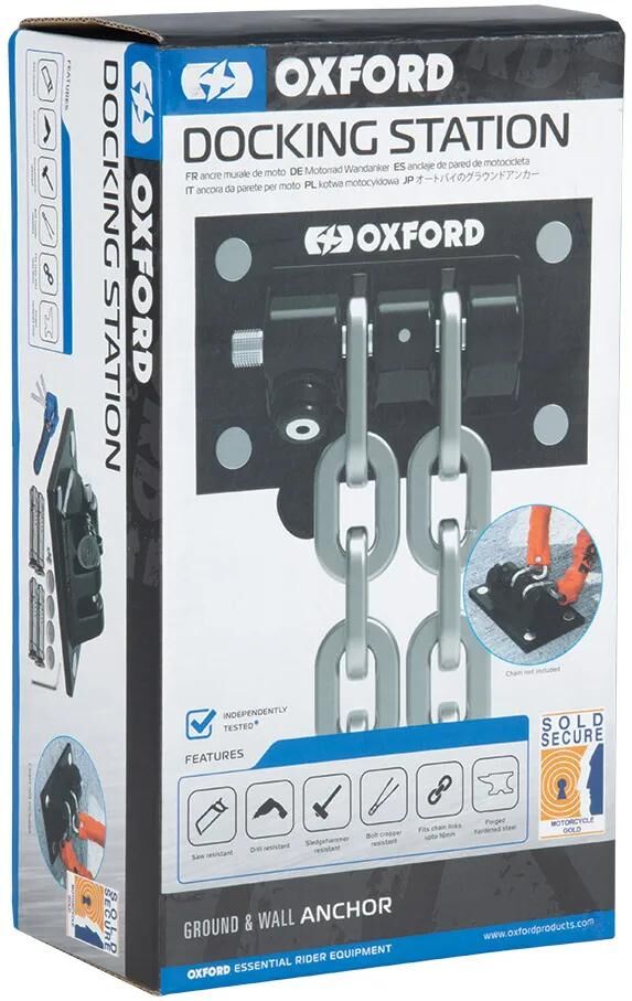 Load image into Gallery viewer, Oxford grondanker docking station-anker ground anchor docking station black
