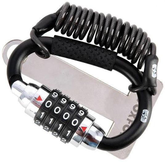 Oxford kabelschloss lidlock cable lock lidlock black