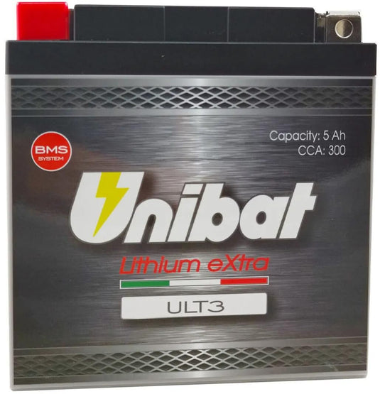 Unibat lifepo4 batterie ult3 battery ult3 4pin lithium extra