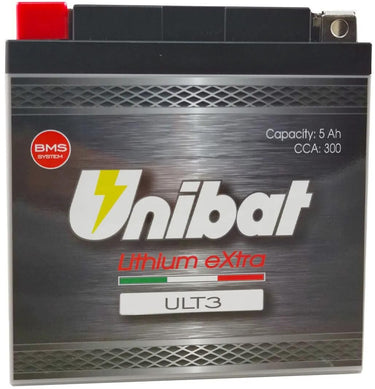 Unibat lifepo4 batterie ult3 battery ult3 4pin lithium extra