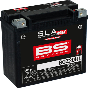 Bs-battery batterij bgz20hl btx20hl btx20hl-bs . battery bgz20hl bs sla-max hd