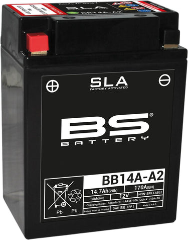 Bs-battery batterij bb14a-a2 battery bb14a-a2 bs sla
