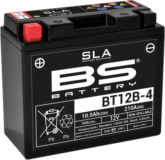 Bs-battery batterie bt12b-4 battery bt12b-4 bs sla