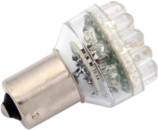 Spahn kugellampe led lamp 1156 like 12v 21w yellow ba15s