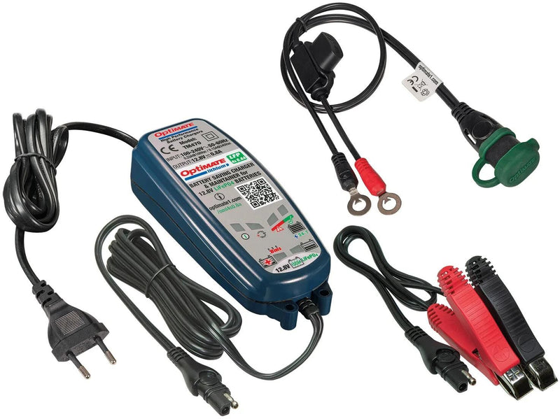 Load image into Gallery viewer, Tecmate batterieladegerät optimate lithium 4s 0.8a optimate 4s charger lithium 0.8a
