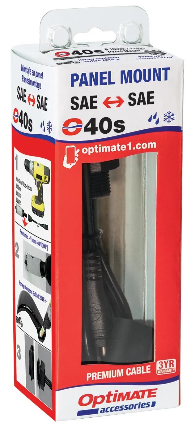 Load image into Gallery viewer, Tecmate zubehör adapter cable optimate m. sae connection
