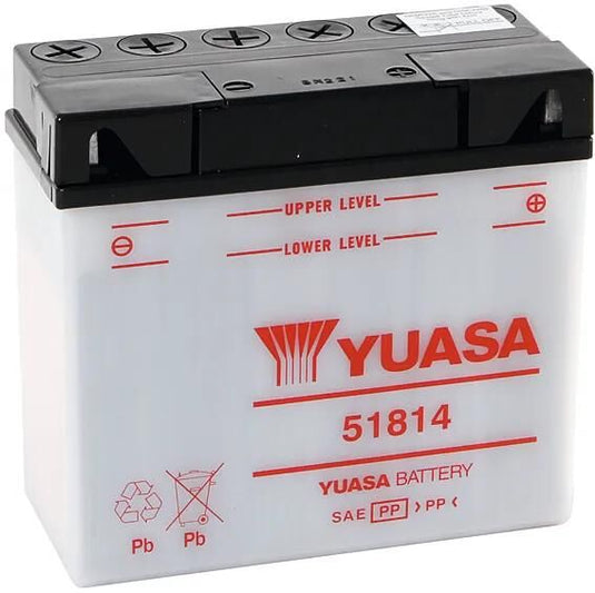 Yuasa batterie 51814 battery 51814 standard without sp