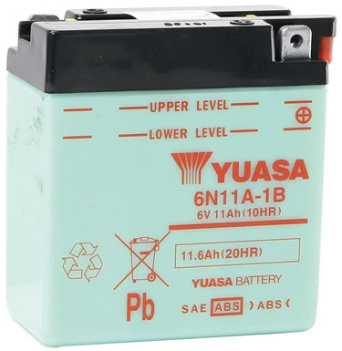 Yuasa batterij 6n11a-1b battery 6n11a-1b standard without sp