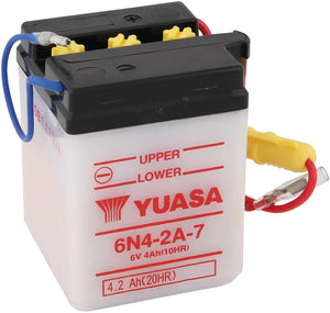 Yuasa batterij 6n4-2a-7 battery 6n4-2a-7 standard without sp