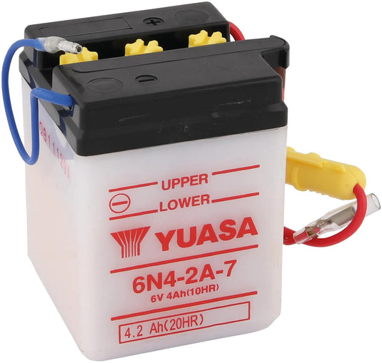 Yuasa batterie 6n4-2a-7 battery 6n4-2a-7 standard without sp
