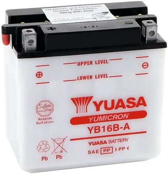Yuasa batterie yb16b-a battery yb16b-a standard without sp