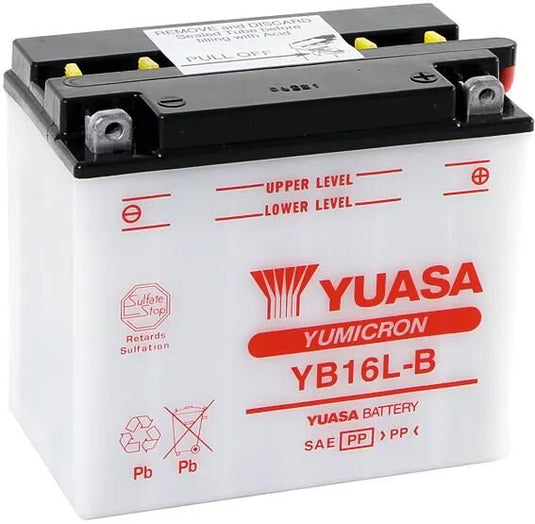 Yuasa batterij yb16l-b battery yb16l-b standard without sp