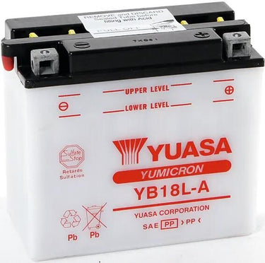 Yuasa batterij yb18l-a battery yb18l-a standard without sp