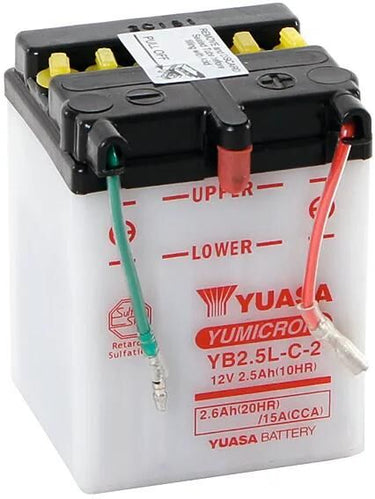 Yuasa batterij yb2,5l-c2 battery yb2,5l-c2 standard without sp