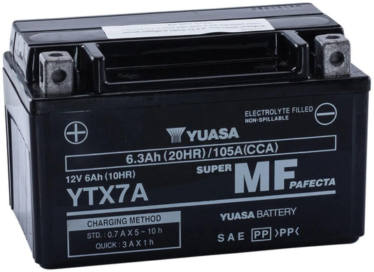 Yuasa batterie ytx7a ytx7a-bs battery ytx7a agm