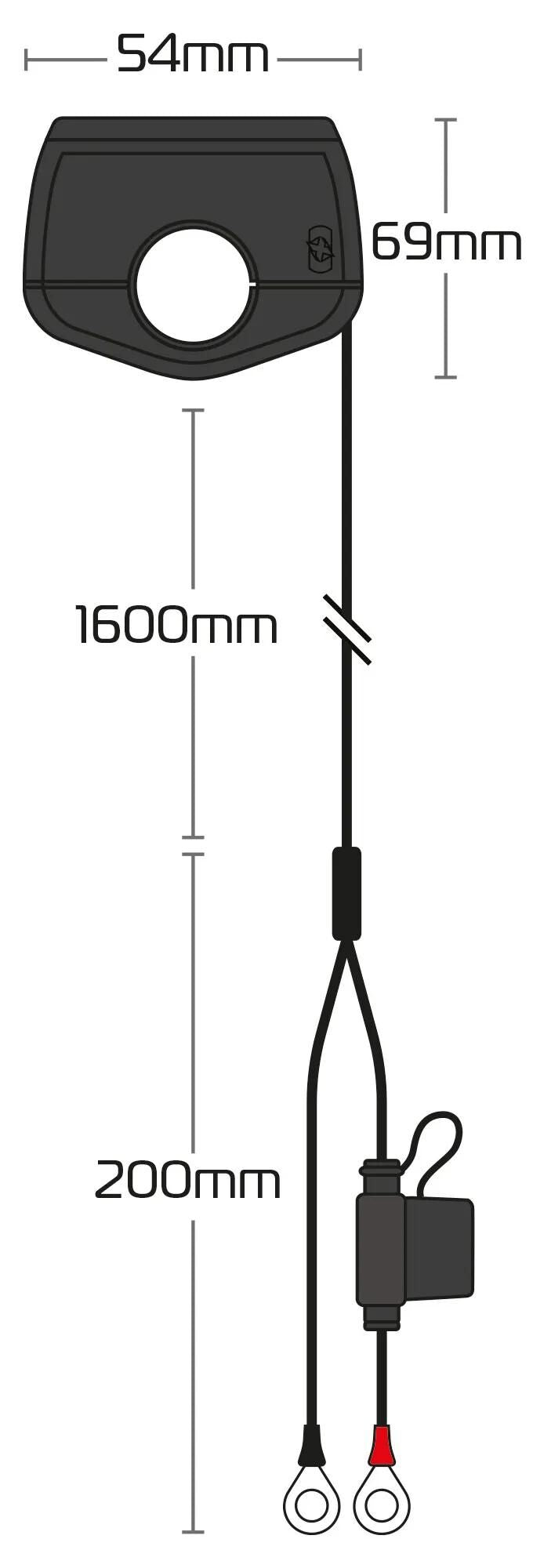 Load image into Gallery viewer, Oxford usb-ladegerät slimline usb socket slim usb-a, usb-c 3.0 amp
