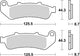 Trw remblokken mcb 658 brake pads organ. mcb 658