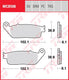 Trw remblokken mcb 598 brake pads org.perf. mcb 598