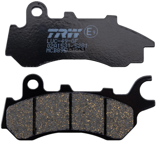 Trw bremsbelag mcb 895 brake pads organ. mcb 895