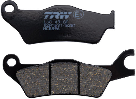 Trw bremsbelag mcb 896 brake pads organ. mcb 896