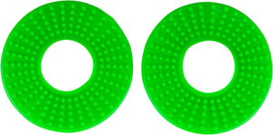Ufo plast griffgummi donuts rubber grip donuts green