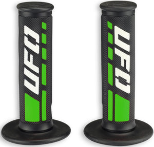 Ufo plast griffgummi trax rubber grip pair ufo black white green