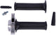 Domino gasgriffarmatur vintage throttle grips alu pole 1-pull type hf