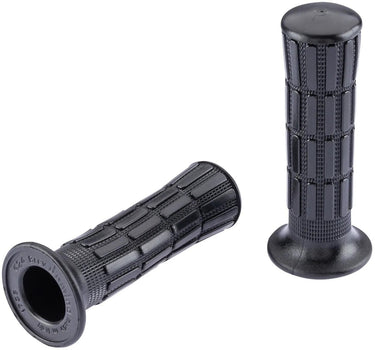 Domino rubber handvat yamaha style rubber grip 1496 bw 112mm closed