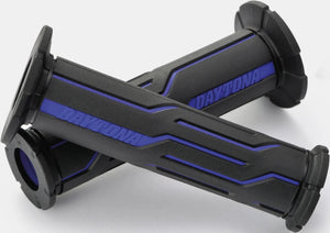 Daytona rubber handvat d-line rubber grip d-lin sw bl 125 open