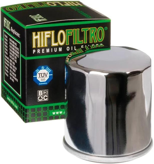 Hiflofiltro ölfilter oil filter hf-303c chrome