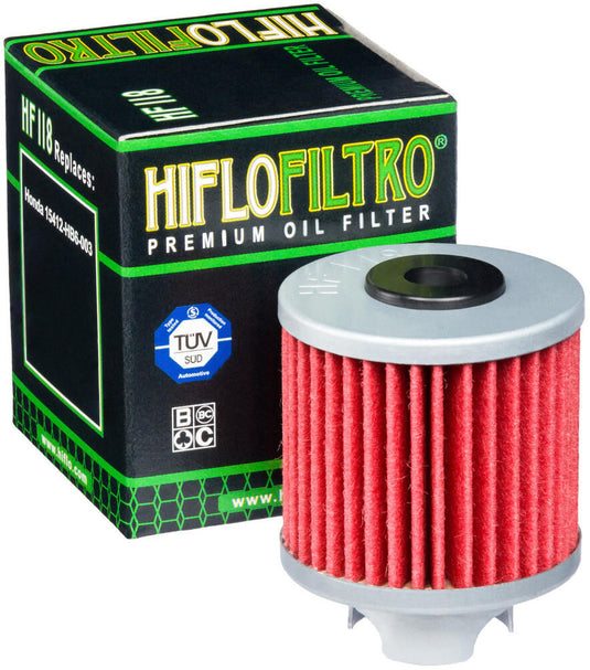 Hiflofiltro oliefilter oil filter hf-118