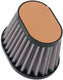 Dna sport luchtfilter leather top sport air filter 100 x 75mm brown