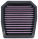 Dna vervangbaar luchtfilter replac. air filter black
