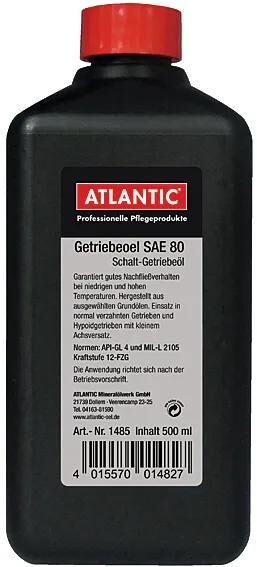 Atlantic transmissie-olie sae 80 gear oil sae 80 500 ml