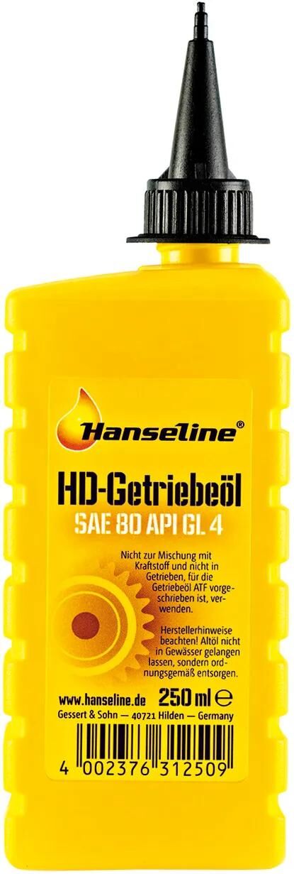 Hanseline getriebeöl sae 80 hd-gear oil sae 80 250 ml