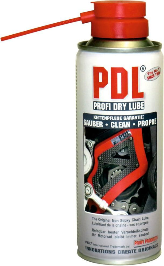 Profi products kettingspray pdl® dry lube chain spray profi prod. pdl dry lube 200ml