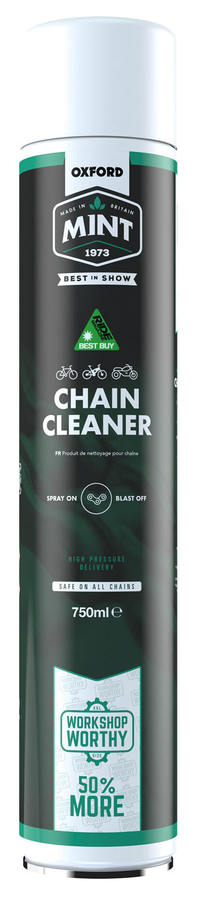 Mint kettingreiniger oxford chain cleaner chain cleaner oxford 750 ml