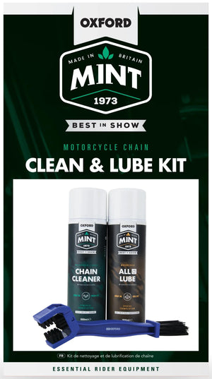 Mint kettenpflege-set oxford motorcycle chain lube kit chain care set oxford