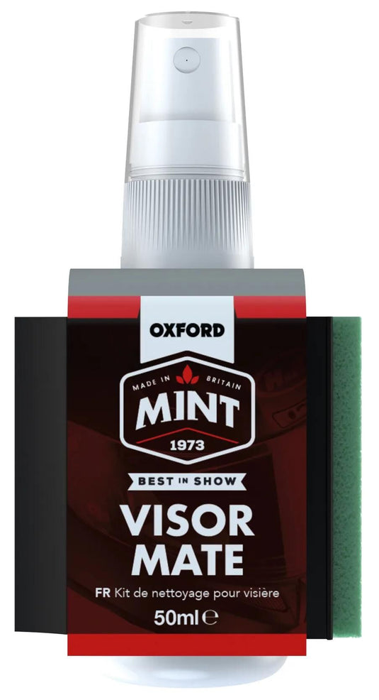 Mint visier- und helmreiniger oxford visor mate visor cleaner oxford 50 ml oc307