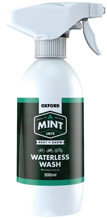 Mint reiniger oxford waterless wash cleaner oxford waterless 500ml oc109