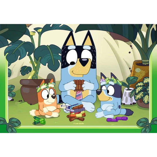 Ravensburger puzzel bluey 2x24 stukjes