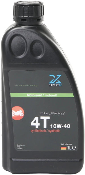 Spec-x motorolie bike 4t racing motor oil 4t 10w-40 raci 1l bike