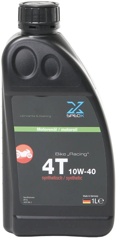 Spec-x motorolie bike 4t racing motor oil 4t 10w-40 raci 1l bike