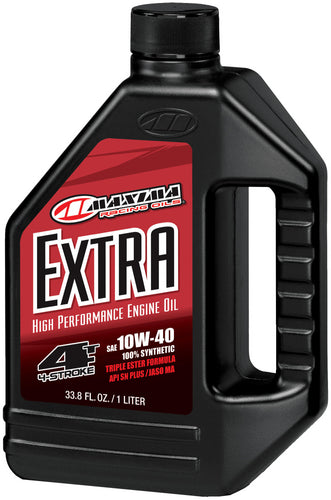 Maxima racing oils motorolie extra 100 % synthetisch 4t . motoroil 4t 10w-40 maxima 1l extra