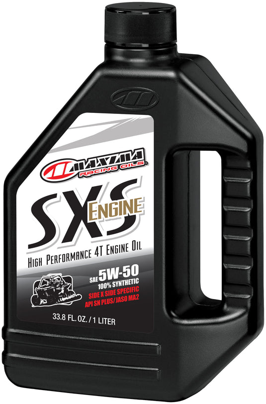 Maxima racing oils motorolie sxs engine full synthetic motor oil maxima sxs full synt. 5w-50 1l