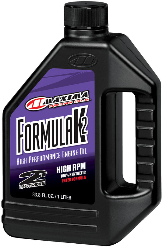 Maxima racing oils motorolie formula k2 100% synthetic racing premix . motor oil maxima formula k2 100% syn.rac.premix 1l