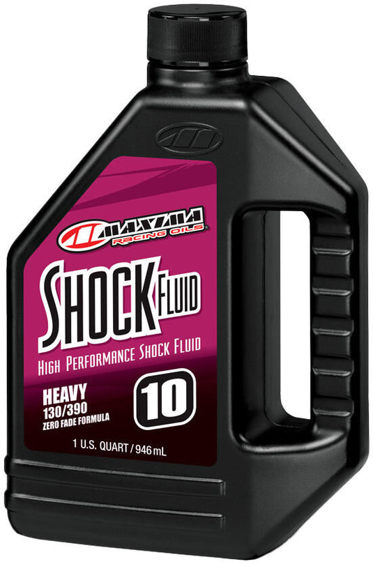 Maxima racing oils voorvork-olie racing shock fluid daempferoel 10w maxima 946ml racing 130-390