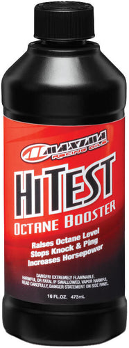 Maxima racing oils additief tester brandstof octaan booster . octane booster maxima 473ml hi-test
