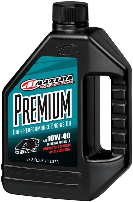 Maxima racing oils motorolie premium 4t motoroil 4t 10w-40 maxima 1l premium