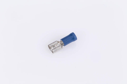 Spahn flachsteckhülse flat plug-in sleeve insulated blue 100pcs.